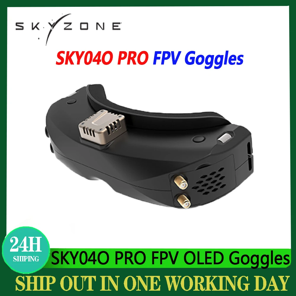 Skyzone Cobra X V2 Fpv Goggles - SKYZONE-SKY04O Pro OLED FPV Goggles, 5.8GHz,