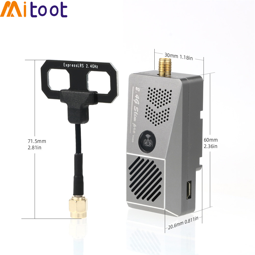 Happymodel Expresslrs Elrs Es24Tx Pro 1000Mw - Module émetteur Happymodel 2.4G ExpressLRS ELRS