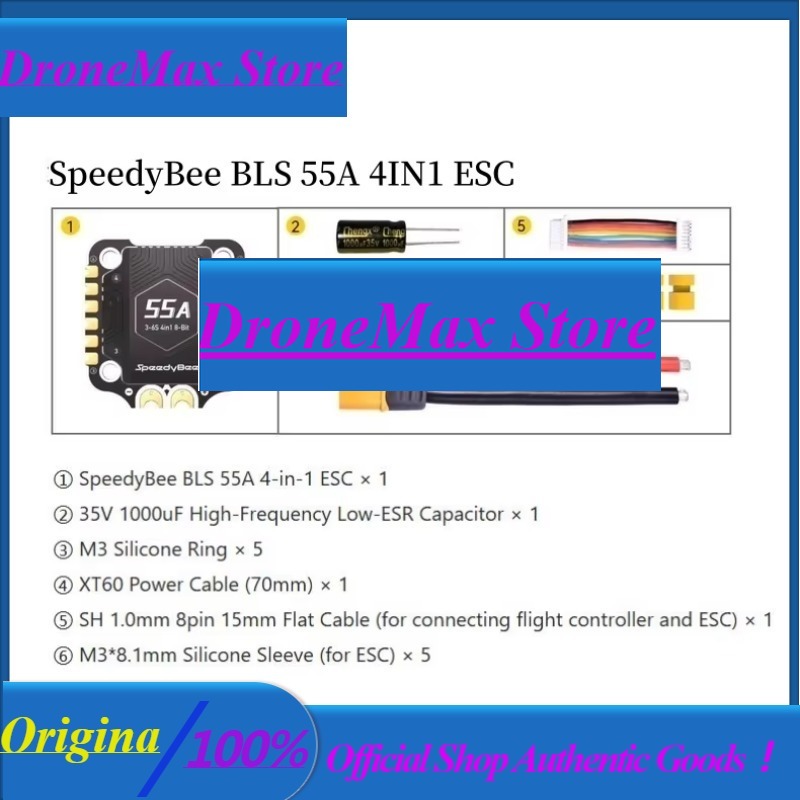 Speedybee F405 V4 Bls 55A Stack - DroMa 1 pièce/lot NOUVEAU Speedybee F405