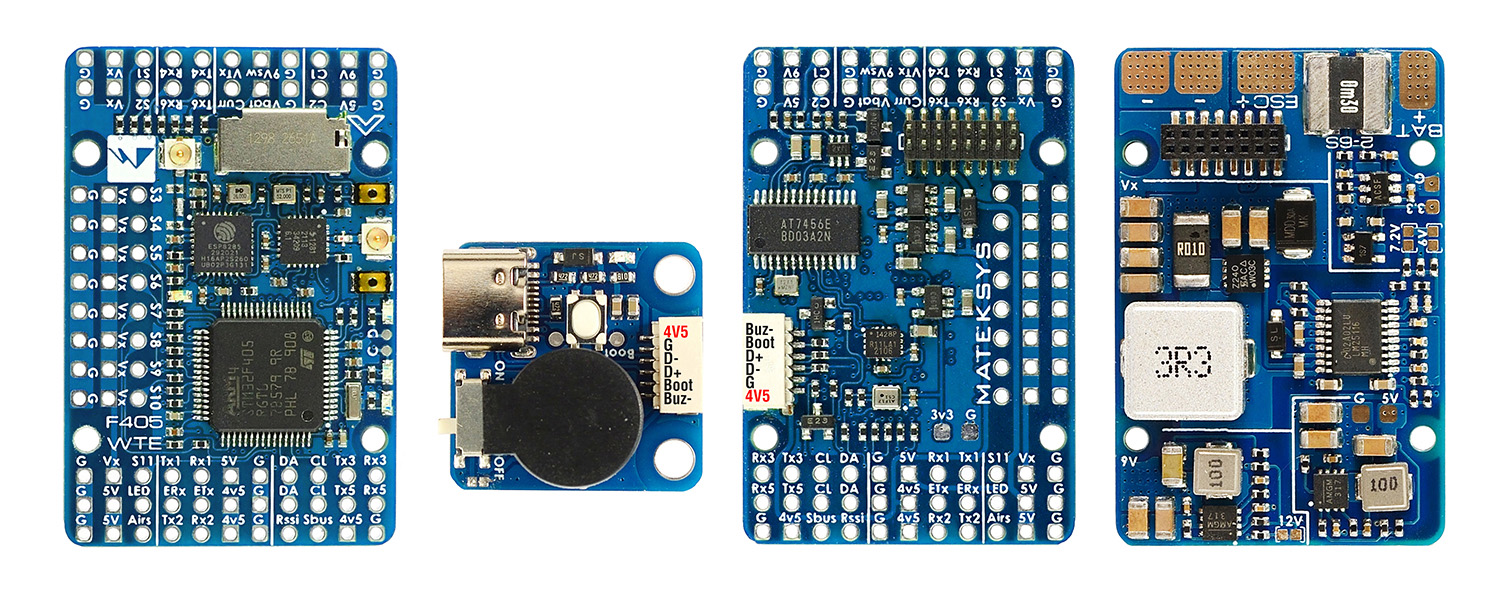 Contrôleur de vol Matek Mateks - Mateksys Flight Controller F405 Wte avis et prix